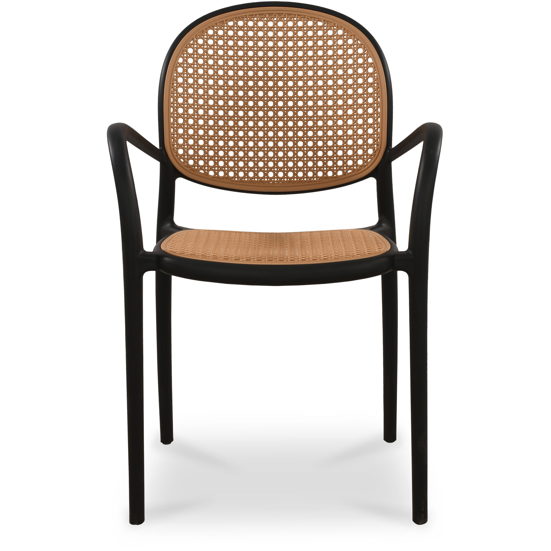 Soren Black Outdoor Dining Chair, Set of 2
